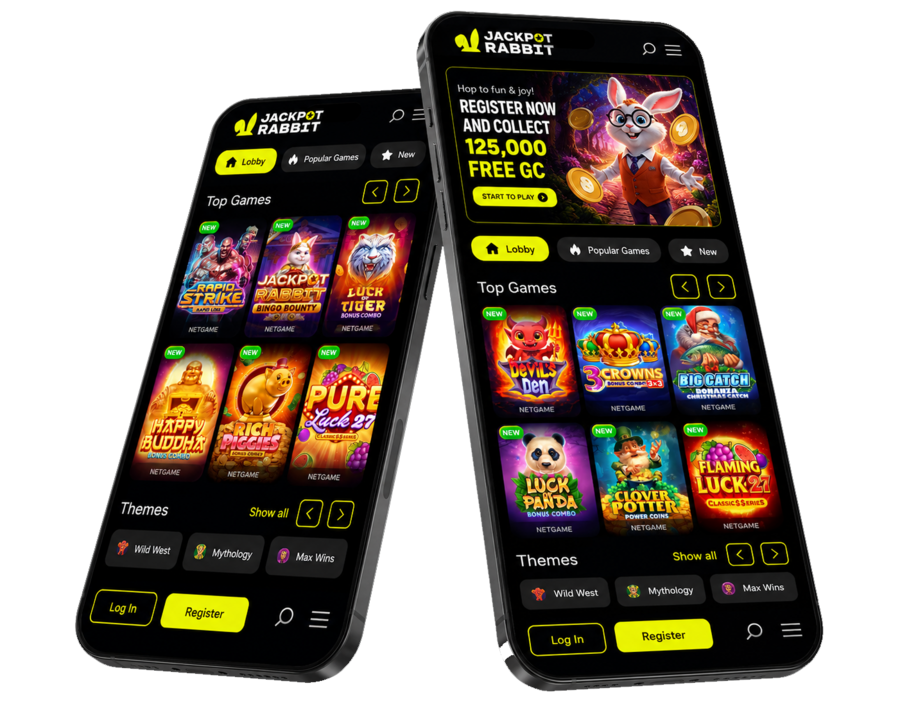 Jackpot Rabbit on mobile